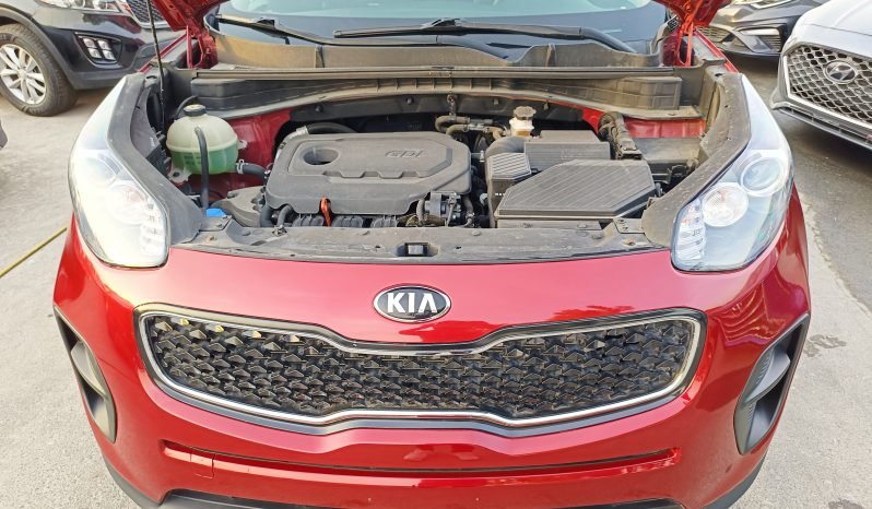 KIA SPORTAGE SUV 2.4L V4 PETROL RED 2017 full