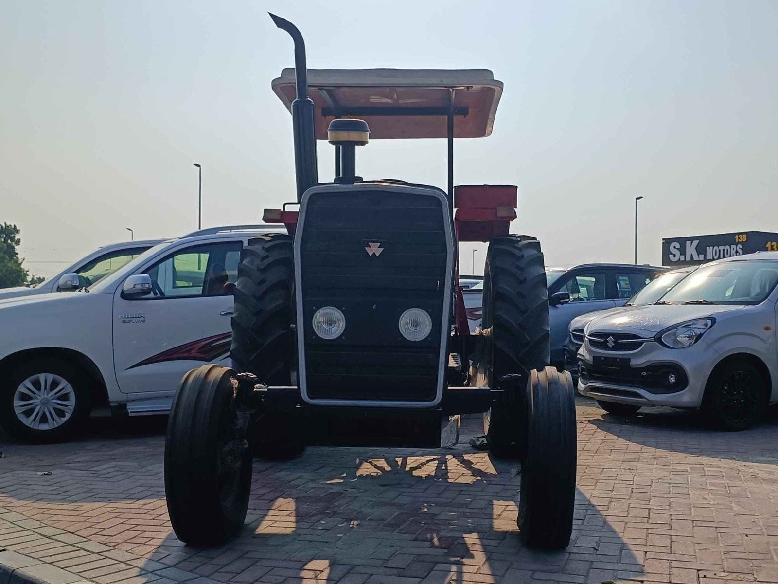 MASSEY FERGUSON 290 WITH HOK TRACTOR DIESEL M/T