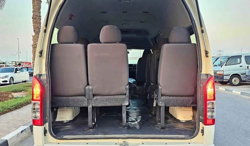 TOYOTA HIACE PASSENGER HIGHROOF 2017 PATROL V4 2.7L M/T full