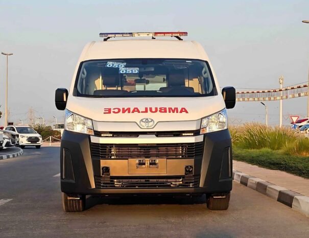 TOYOTA HIACE DX HIGHROOF AMBULANCE 2023 PETROL V6 3.5L AT