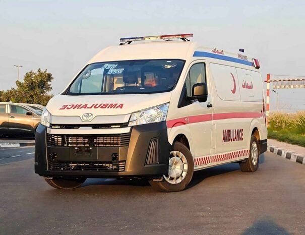 TOYOTA HIACE DX HIGHROOF AMBULANCE 2023 PETROL V6 3.5L AT