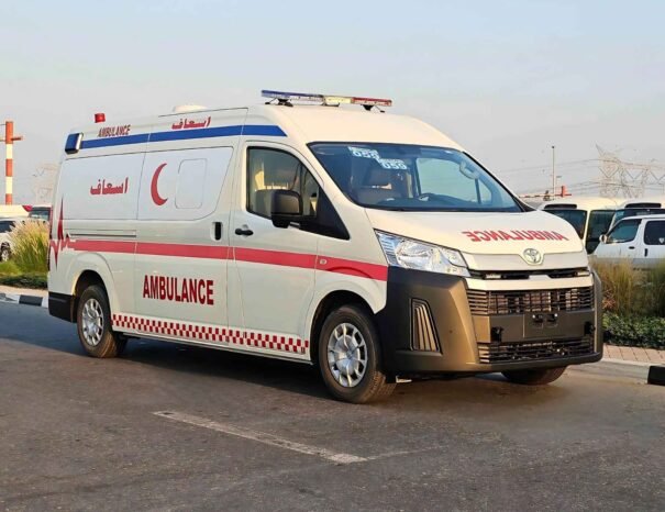 TOYOTA HIACE DX HIGHROOF AMBULANCE 2023 PETROL V6 3.5L AT