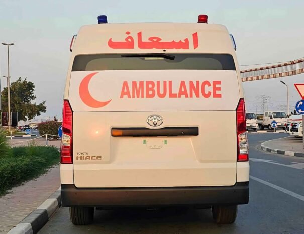 TOYOTA HIACE DX HIGHROOF AMBULANCE 2023 PETROL V6 3.5L AT