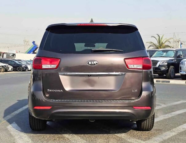 KIA SEDONA LX 2017 PETROL V6 3.3L A/T