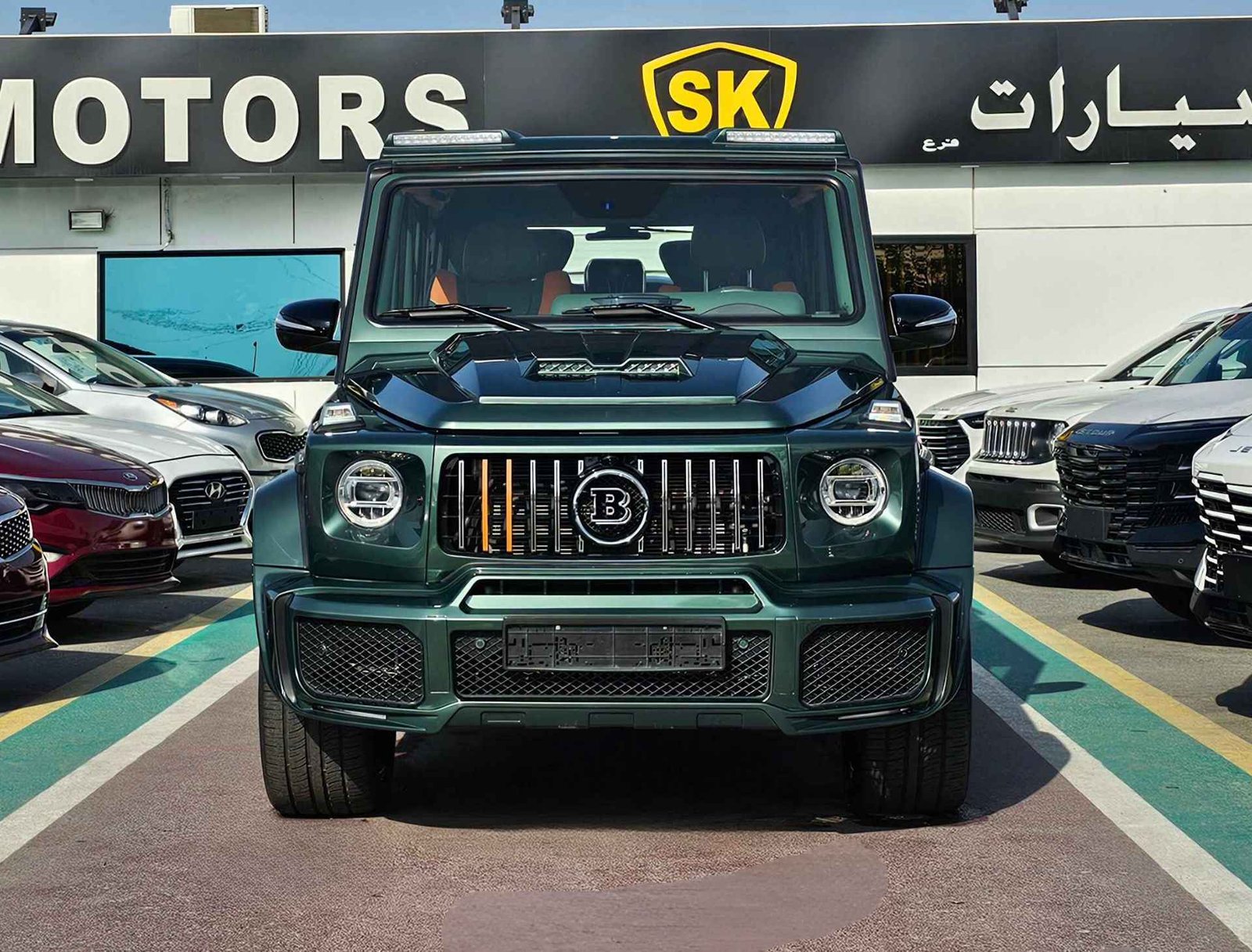 مرسيدس بنز g500 المحولة إلى باربوس 800 مواصفات 2016 V8 5.0L A/T