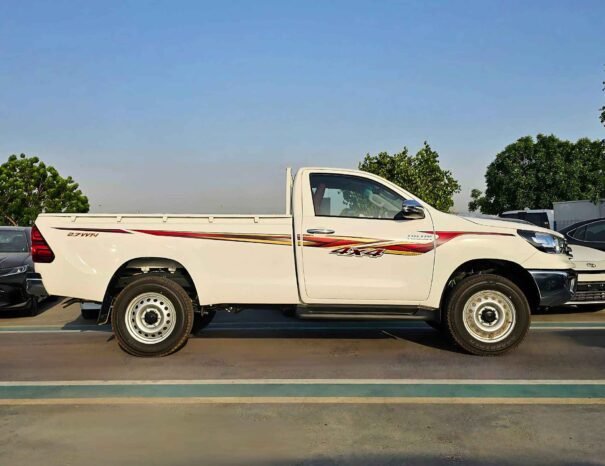 TOYOTA HILUX GLSG SINGLE CABIN 2025 V4 2.7L M/T