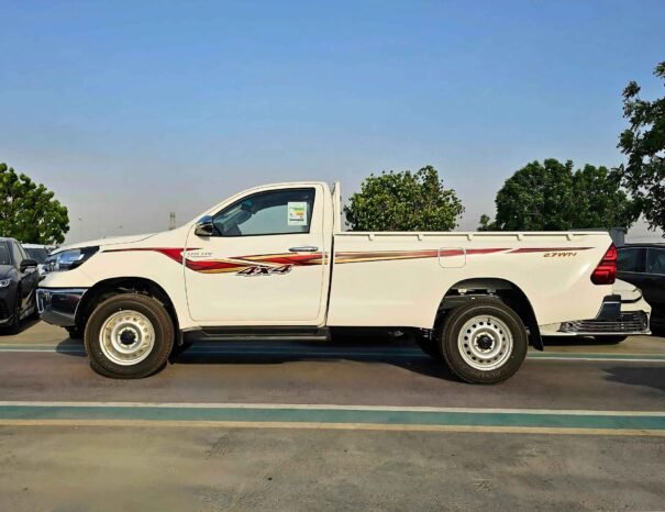 TOYOTA HILUX GLSG SINGLE CABIN 2025 V4 2.7L M/T