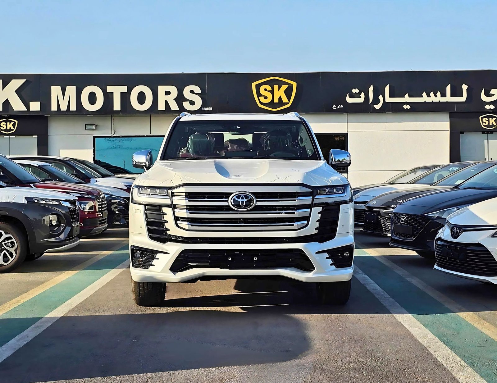 تويوتا لاندكروزر VXR توين توربو 2025 بنزين V6 3.5 أوتوماتيك