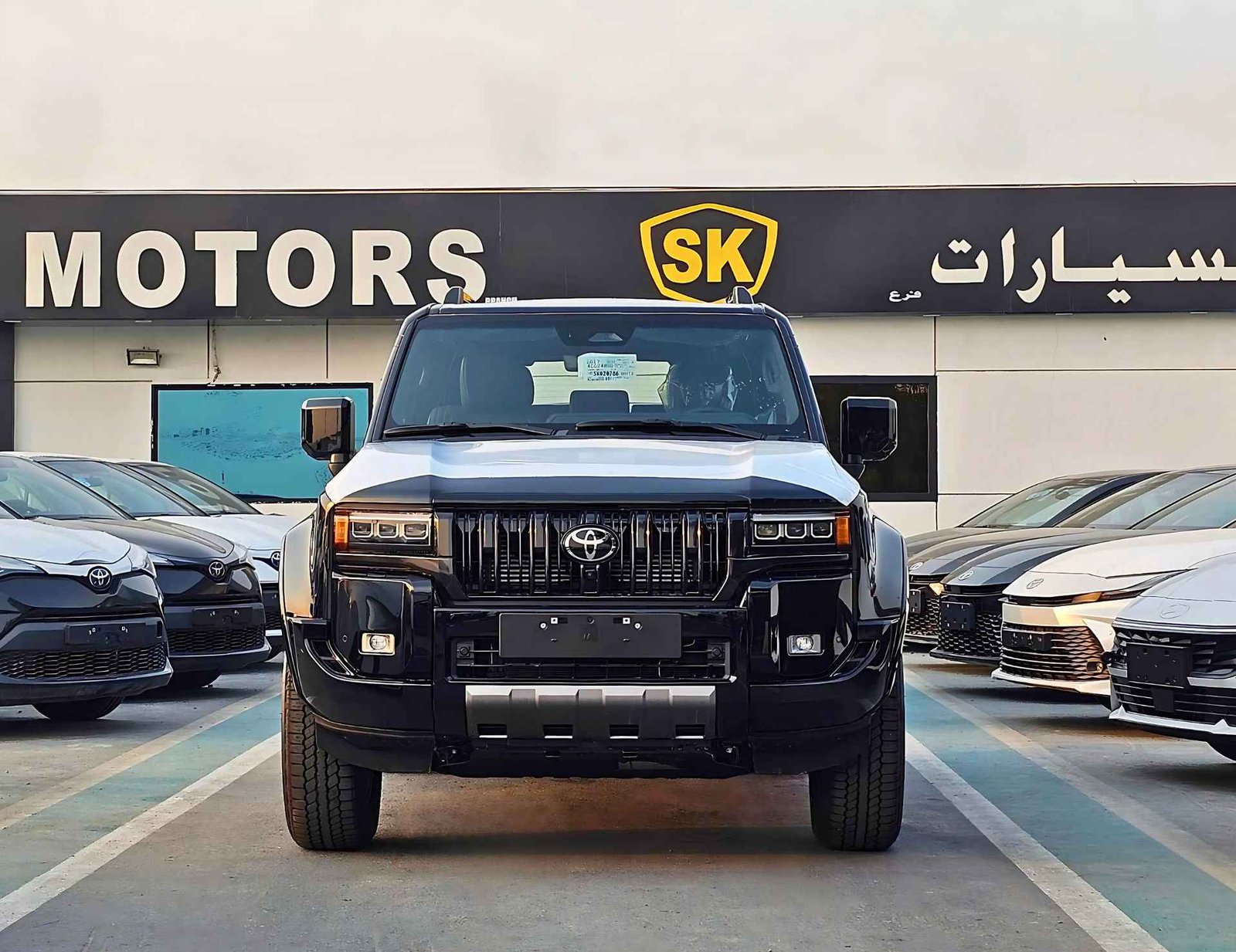 TOYOTA PRADO LUXURY TURBO 2025 PETROL V4 2.4L A/T | EXPORT FROM DUBAI