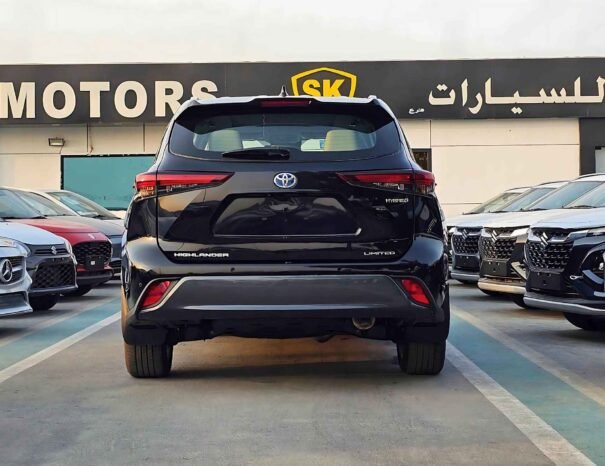 TOYOTA HIGHLANDER LIMITED 2024 HYBRID 2.5L V4 A/T