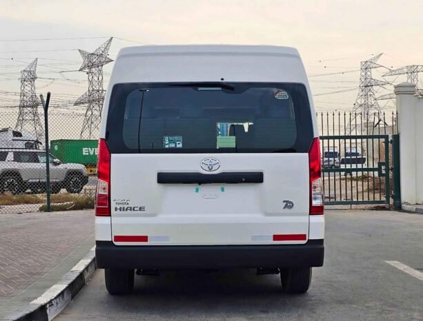 TOYOTA HIACE HIGHROOF 13 SEATER 2025 PETROL V6 3.5L A/T