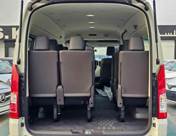 TOYOTA HIACE HIGHROOF GL 13 SEATER 2025 PETROL 3.5L V6 M/T