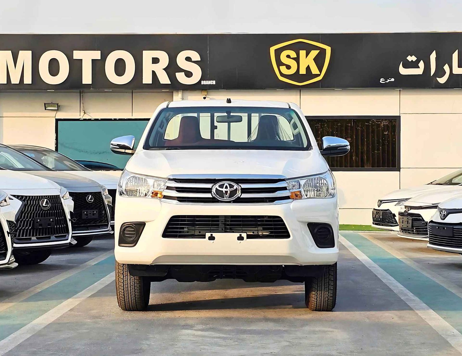 TOYOTA HILUX LONG BODY 5 HOOKS 2025 PETROL V4 2.7L M/T