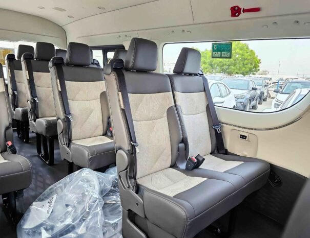 TOYOTA HIACE HIGHROOF GL 13 SEATER 2025 PETROL 3.5L V6 M/T