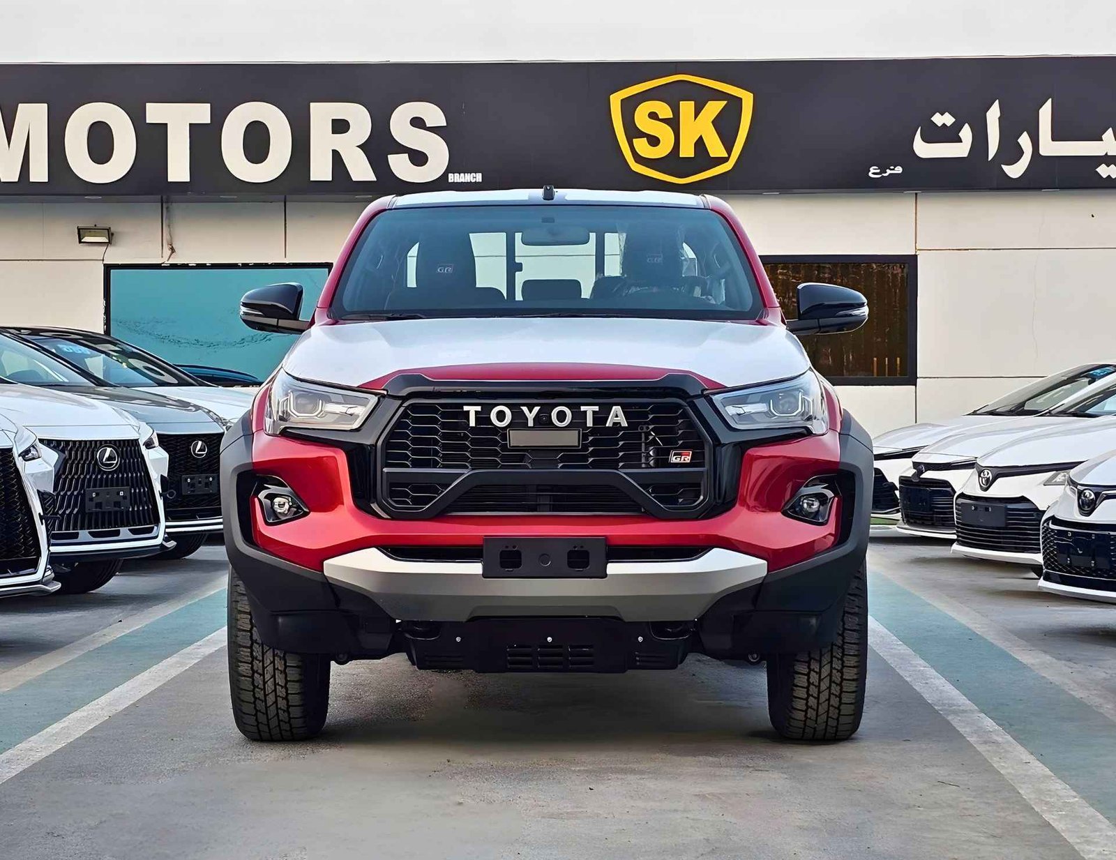 TOYOTA HILUX GR SPORT DUAL TONE 2025 PETROL 4.0L V6 A/T