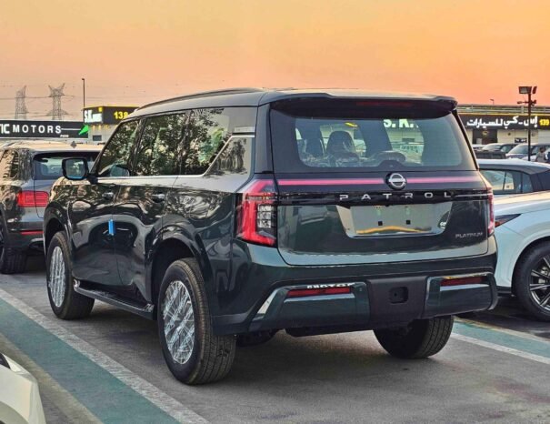 NISSAN PATROL SE PLATINUM 2026 PETROL V6 3.8L A/T