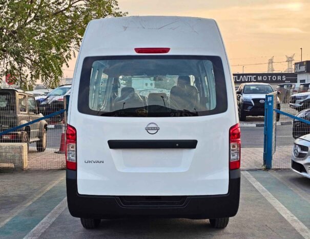 NISSAN URVAN HIGHROOF PANEL VAN 2025 PETROL V4 2.5L M/T