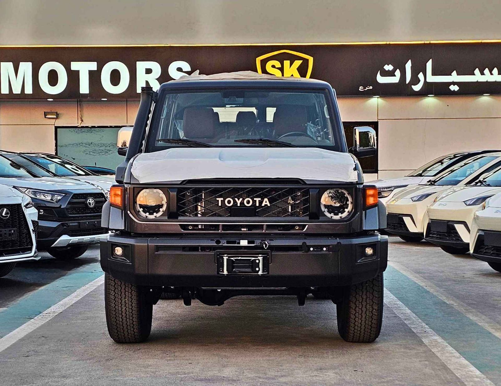 TOYOTA LANDCRUISER LX HARD TOP LC76 2025 PETROL V6 4.0L A/T