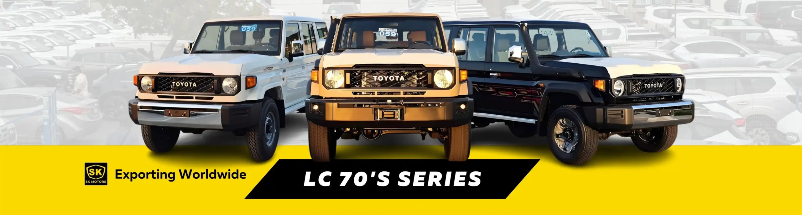 Toyota Land Cruiser 70 Series Export