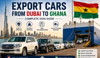 Export Cars from Dubai to Ghana