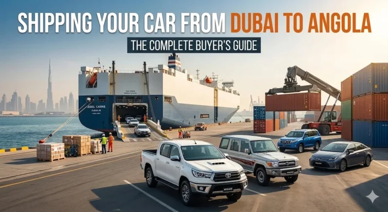 Shipping a Car from Dubai to Angola