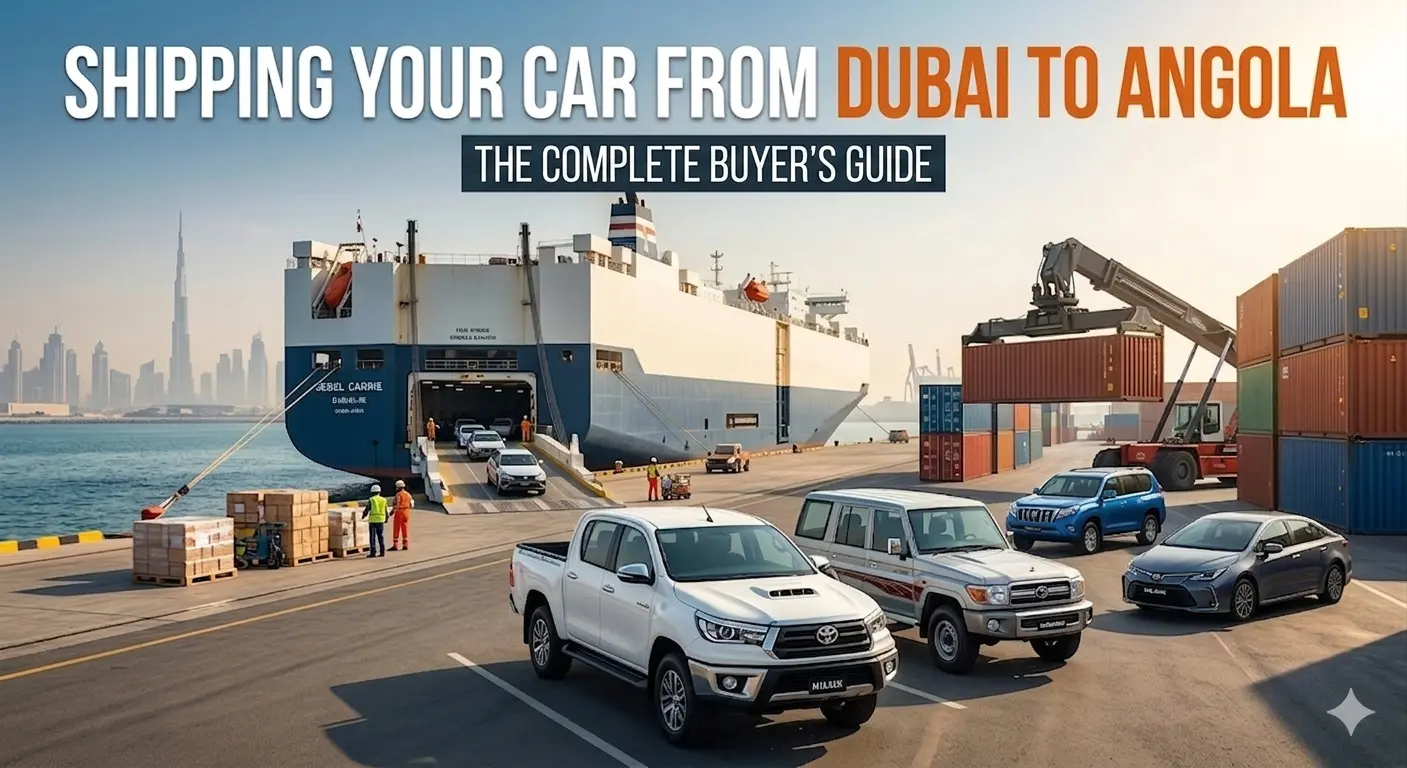 Shipping a Car from Dubai to Angola