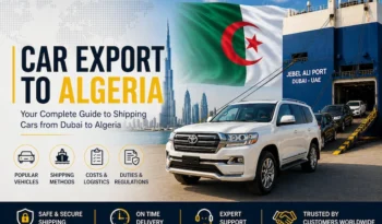 exportation de voitures vers l'Algérie