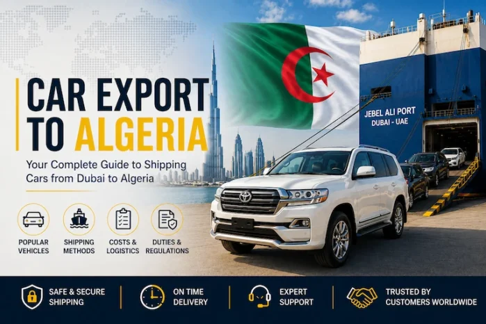exportation de voitures vers l'Algérie