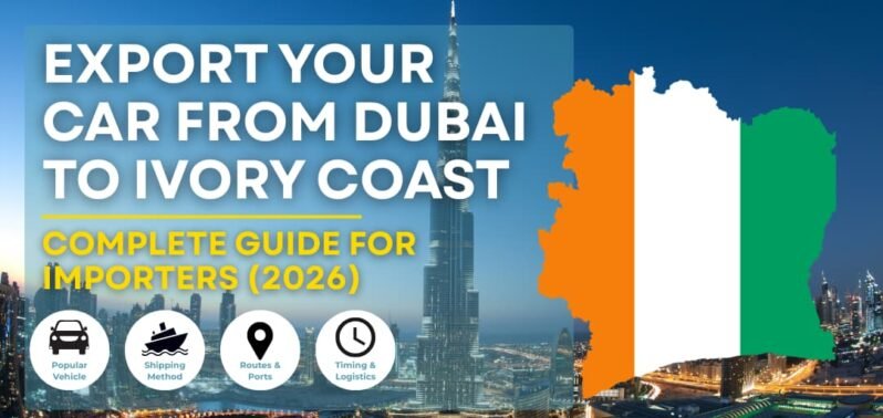Export your Car from Dubai to Ivory Coast