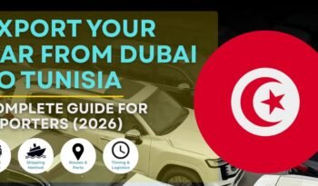 Import Cars from Dubai to Tunisia